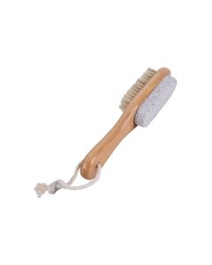 Bamboo Foot Brush with Pumice Stone