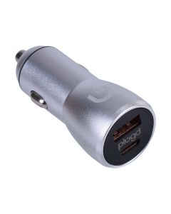 PLUGD 30W USB-A & USB-C Dual Port Quick Charge Car Charger