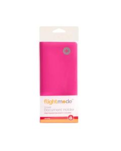 Flightmode PVC Waterproof Wallet Travel Passport Holder Pink