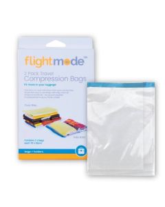 2 Pack Easy Care Travel Vacuum Compression Bags