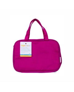 Travel Waterproof Hanging Toiletry Bag - Pink