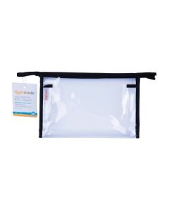 Waterproof PVC Clear Zippered Carry Pouch