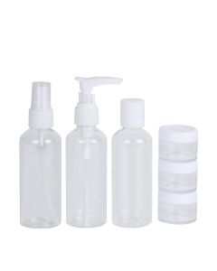 6 Pcs Travel Bottle Set with PVC Storage Bag