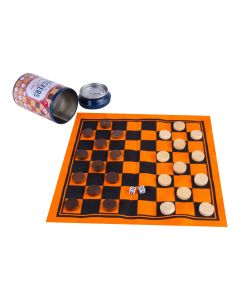 Checkers In a Can - Travel Board Game