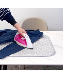 Iron Anywhere Portable & Foldable Ironing Mat with Heat Protecting Pressing Pad