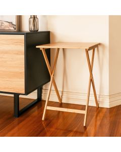 Bamboo Folding Laptop Tray & Snack Table