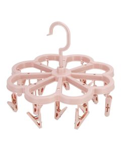 Living Today Collapsible 16 Pegs Airer Pink