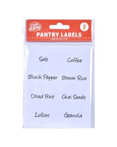 Cook Easy 40pc Pantry Label Stickers