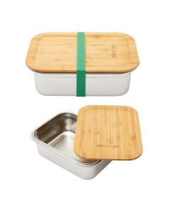 Clevinger Stainless Steel Bamboo Large Lunch Box 1200ml