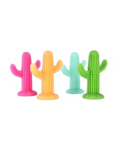 4 pc Large Simulation Plant Cactus Candle Tea Light