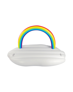 Lazy Dayz Inflatable Rainbow Cloud Float 185cm