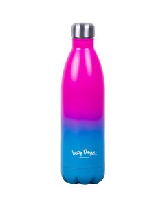 Lazy Dayz Jumbo Drink Bottle 1L - Pink Blue Ombre