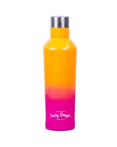 Lazy Dayz Spartan Drink Bottle 480ml - Orange Pink Ombre