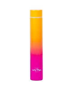 Lazy Dayz Slimline Drink Bottle 300ml - Orange Pink Ombre