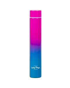 Lazy Dayz 300ml Slimline Insulated Drink Bottle - Pink Blue Ombre