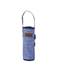 Lazy Dayz Insulated Wine Bottle Tote - Makena