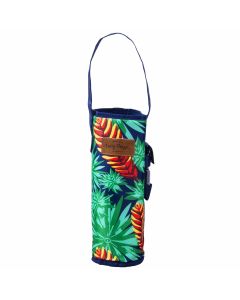 Lazy Dayz Insulated Wine Bottle Tote - Mossman