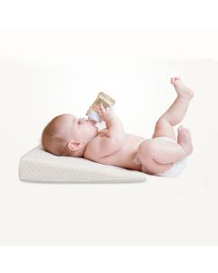 DNL - Memory Foam Bed Wedge Back Pillow for Baby