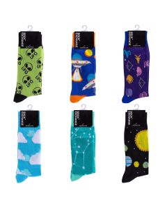 6 Pairs Fashion Novelty Funny Socks one Size 5-13 Men Socks Women Socks #6