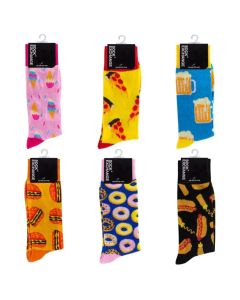 6 Pairs Fashion Novelty Funny Socks one Size 5-13 Men Socks Women Socks #7