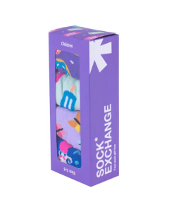 Socks Gift Boxed 4 Pairs-Girls Assorted