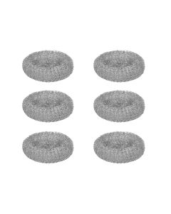 6 Pack Household Cleaning Stainless Steel Jumbo Scourers