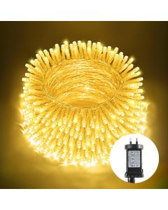 600 Low Voltage LED Bluetooth Speaker & Control Fairy Lights Christmas Decoration Warm White