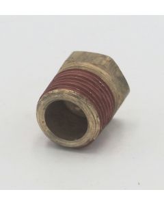 Parker brass male 3/8" hex head plug fitting