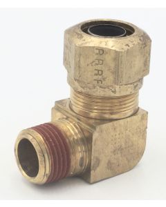 PARKER HANNIFIN Brass 90 degree male 3/4 elbow to 1/2" male tube npt fitting Part No VS269NTA-12-8