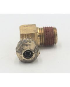 Parker brass 90 degree male 1/4" elbow to1/4" tube npt fitting