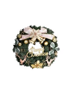 Jingle Jollys Christmas Wreath 60CM Garland Flowers Baubles Party Decorations