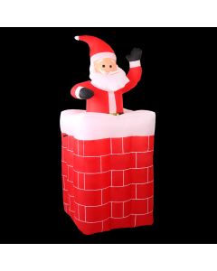 Jingle Jollys Christmas Inflatable Santa Pop Up 1.8M Illuminated Decorations