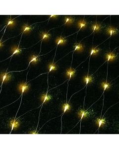 Jingle Jollys ChristmasLights 4mx6m Net String Light 1000 LED Warm