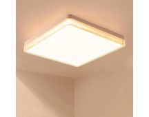 Flush Mount Ceiling Lights LED, Square White (23cm 36W)