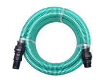 vidaXL Suction Hose with Connectors 10 m 22 mm Green