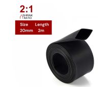 2m Polyolefin Shrink Tube 25/32" (20mm) 2:1 Ratio Heat Shrink Tubing Sleeving Wrap Shrinking