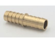 Parker brass 1/2" barb to barb mender fitting