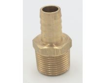 Parker brass 3/4" hose barb to 3/4" male pipe connector fitting