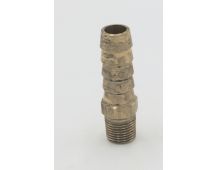 Parker brass 3/8" hose barb to 3/8" male pipe connector fitting