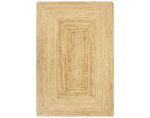 vidaXL Handmade Rug Jute Natural 120x180 cm