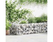 vidaXL Gabion Basket Galvanised Steel 300x30x50 cm