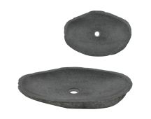 vidaXL Wash Basin River Stone Oval 60-70 cm