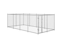 vidaXL Outdoor Dog Kennel 8x4x2 m