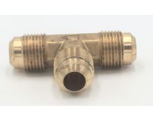 Parker brass 1/2" flare to flare tee fitting