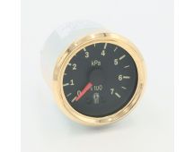 GENUINE KENWORTH Air pressure gauge, brass bezel. Part No 150077020B