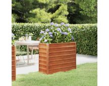 vidaXL Garden Raised Bed Rusty 100x40x77 cm Corten Steel