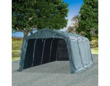 vidaXL Removable Livestock Tent PVC 550 g/m� 3.3x6.4 m Dark Green