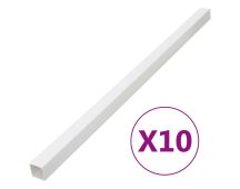 vidaXL Cable Trunking 100x60 mm 10 m PVC