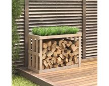 vidaXL Outdoor Log Holder 108x52x74 cm Solid Wood Pine