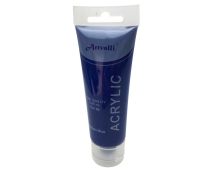 ARTISTS ACRYLIC PAINT Craft 75ml Tube Non Toxic Paints Water Based - Phthalo Blue